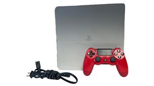 Restored Sony PlayStation 4 Slim 500GB - PS4 Console with Matching  Controller (Refurbished)